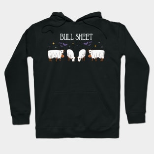 Bull Sheet Funny Ghost Bull Hoodie